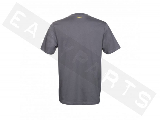 T-Shirt Men VESPA Graphic Grey